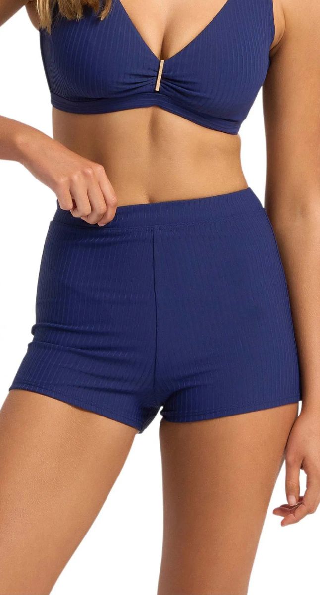 Sunseeker Reset High Waisted Boyleg Pant - Ink