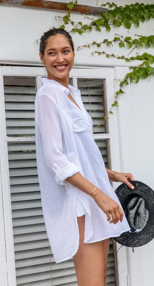 Resort Painters Shirt - White