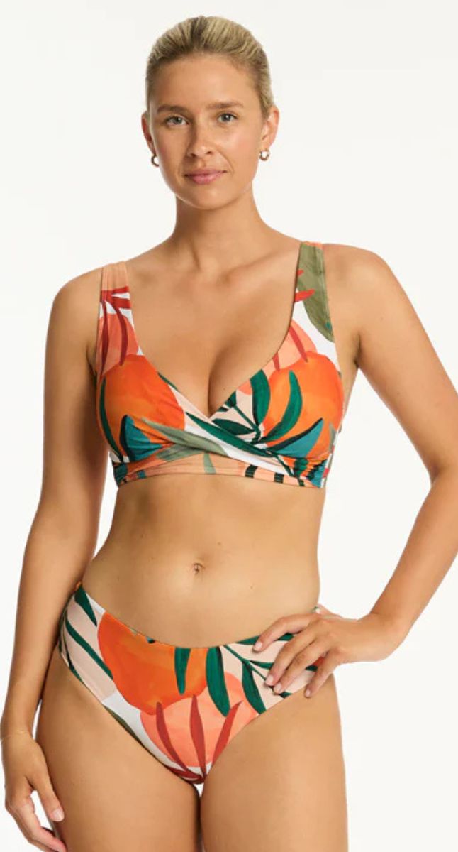 Tropaluxe Cross Front Multifit Bra Top