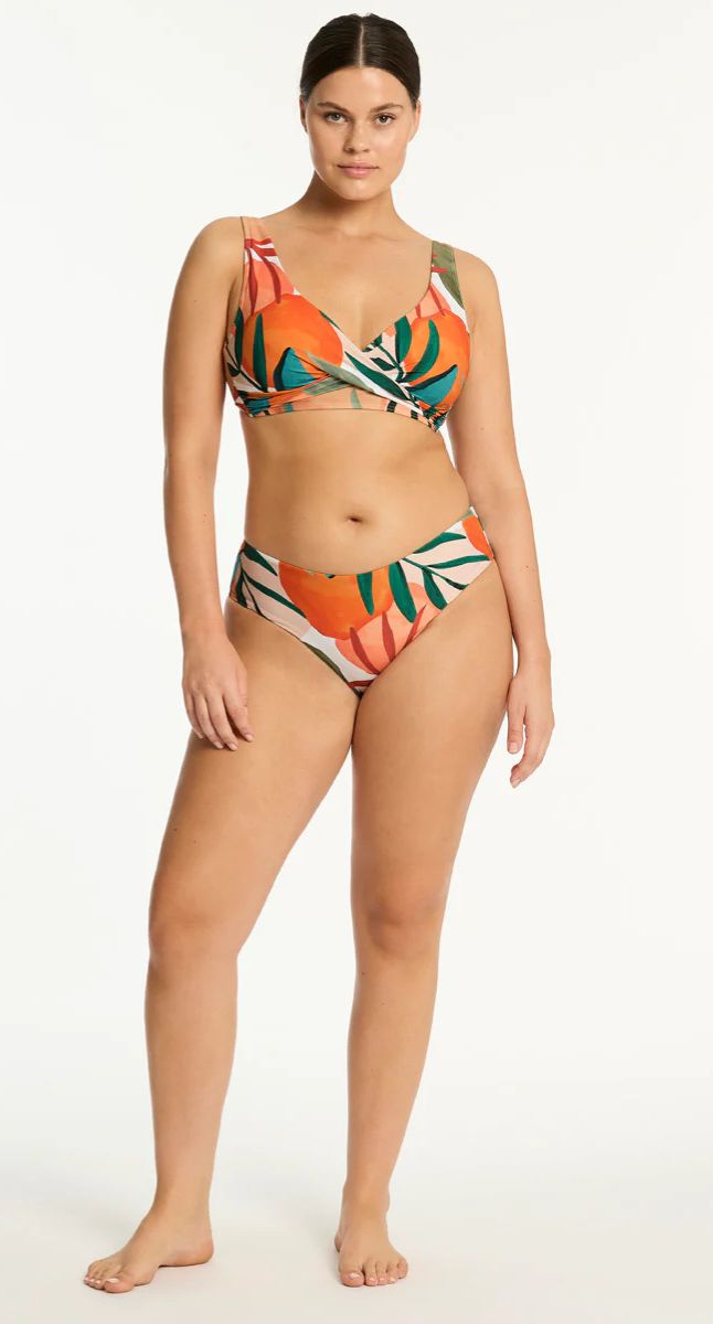 Tropaluxe Cross Front Multifit Bra Top