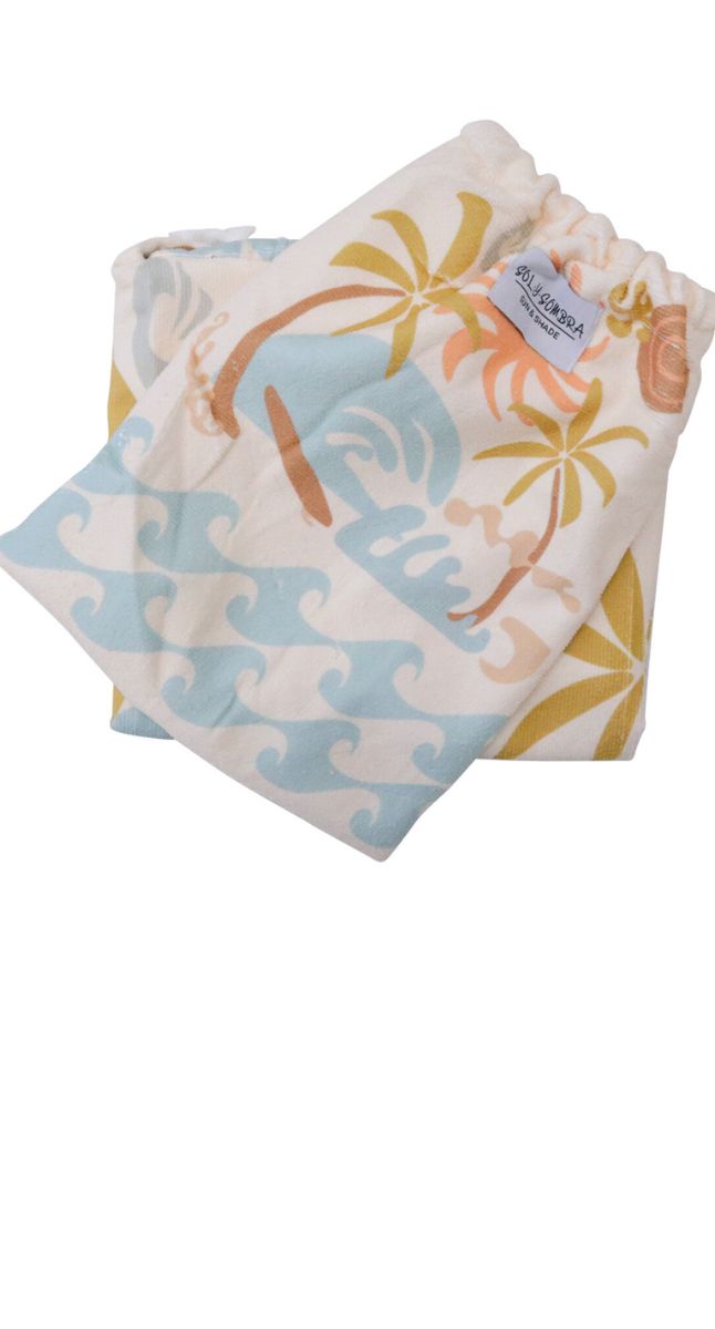 Toddler Towel Poncho Palm Beac