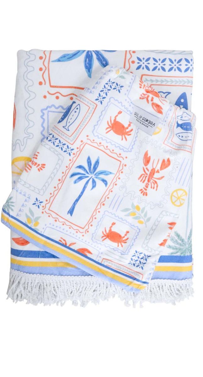 XL Beach Towel Lobster