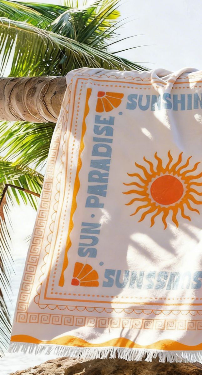 XL Beach Towel Sunshine