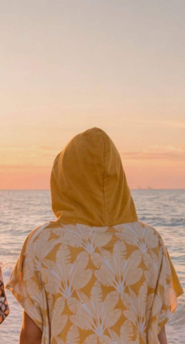 Adult Towel Poncho Palmettto