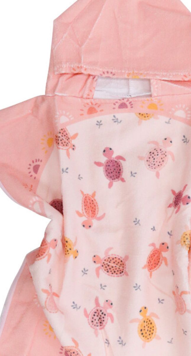 Toddler Towel Poncho Turtles