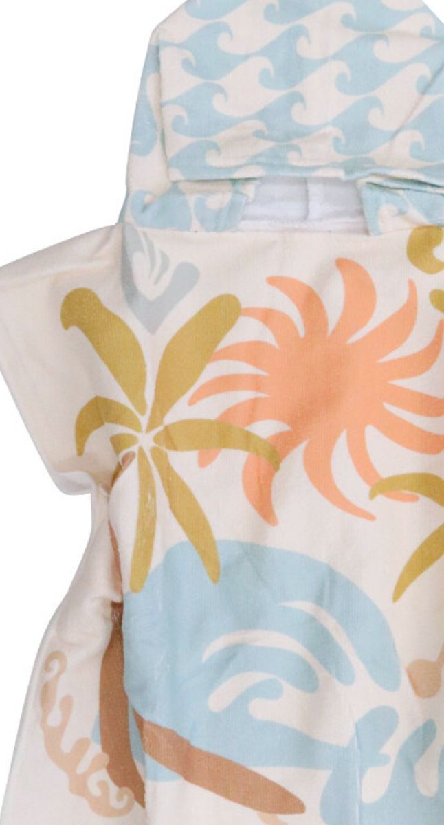 Toddler Towel Poncho Palm Beac
