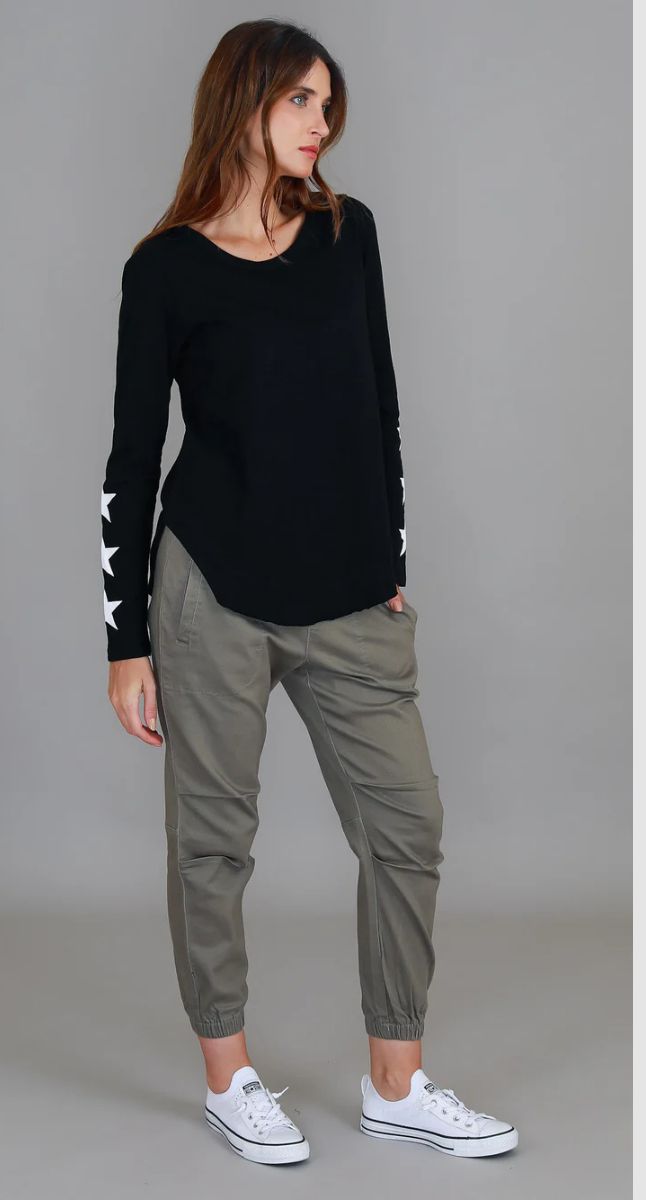 Rita 6 Star Long Sleeve Tee