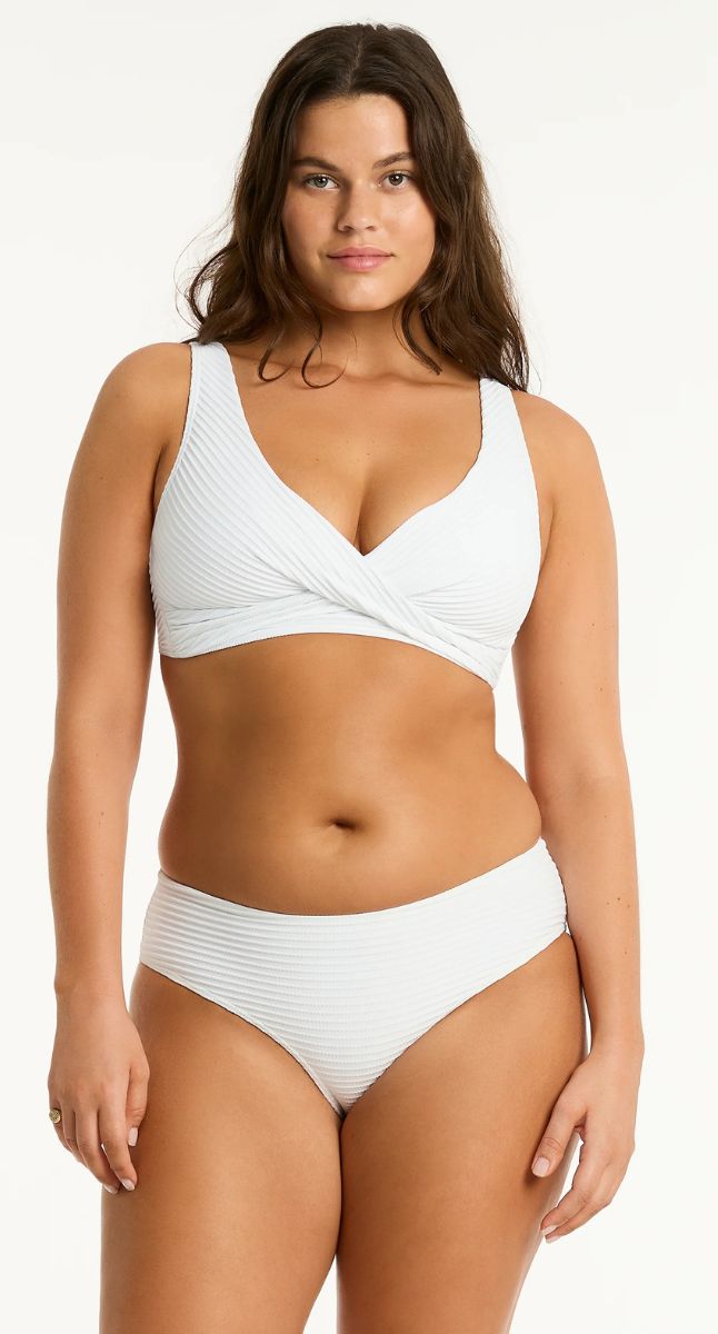 spinnaker cross front multifit bra top