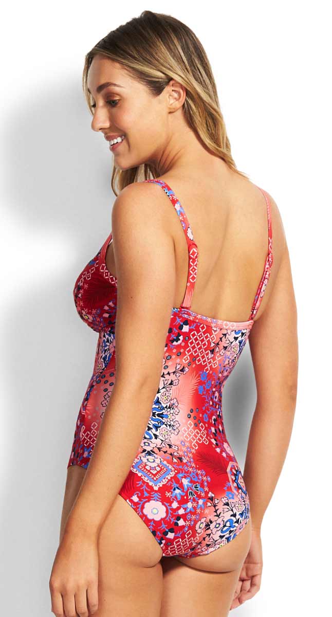 Seafolly Free Spirit DD Maillot One Piece Swimsuit