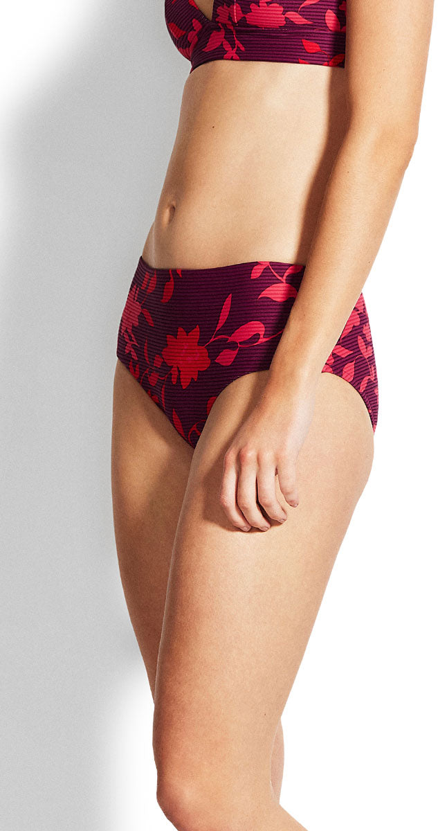 Seafolly Florence Wide Side Retro