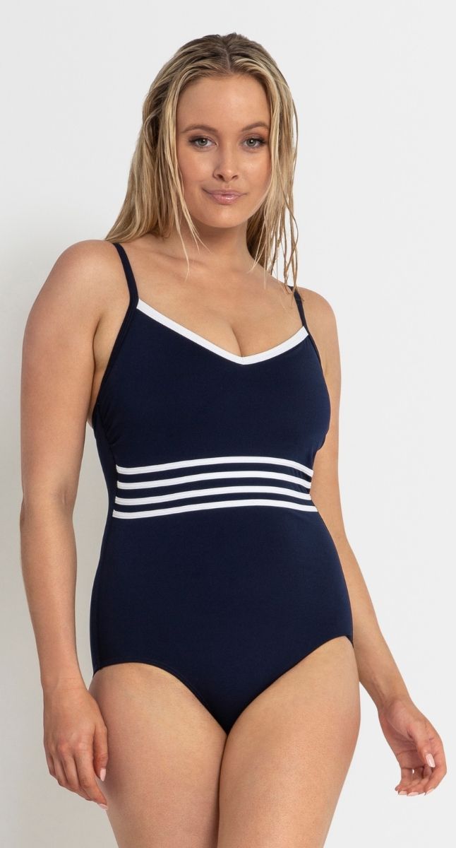 Pool DD/E Cross Back One Piece Swimsuit - Chlorine Resistant