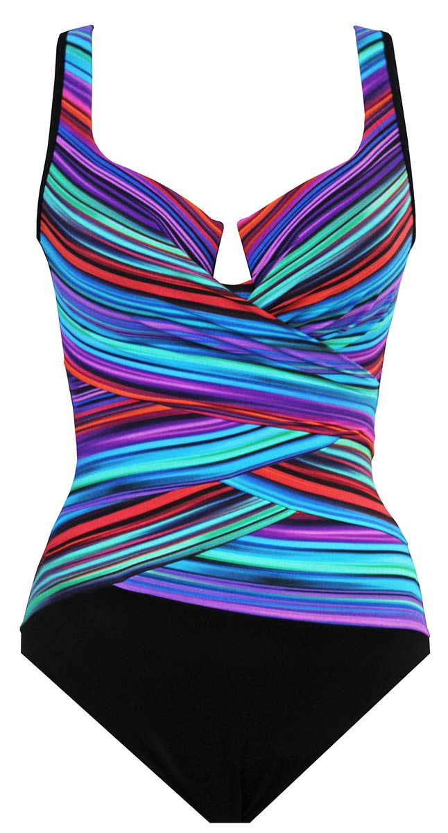 Miraclesuit True Colors Layered Escape Body Shaping Swimsuit