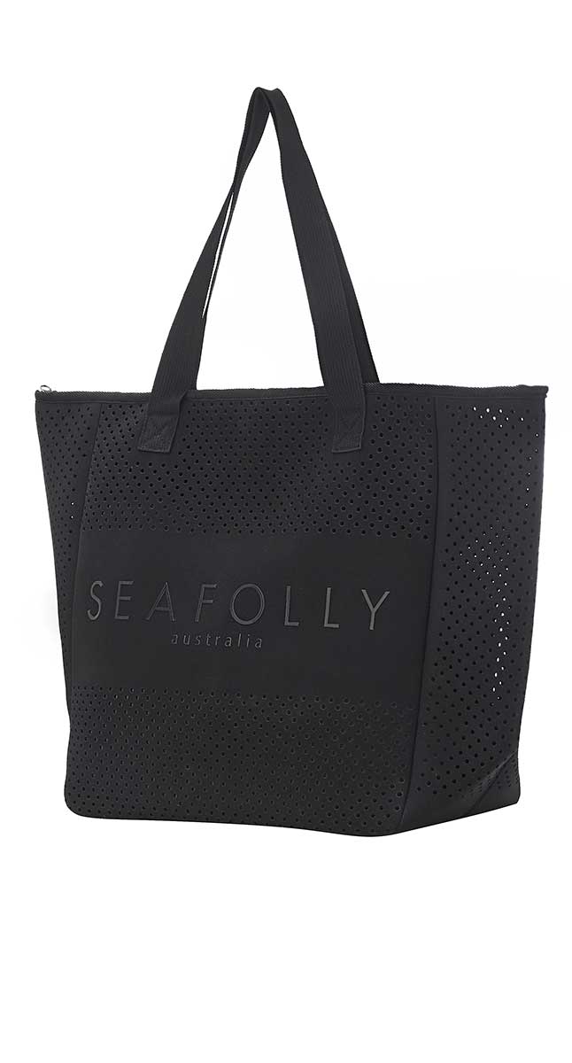 Seafolly Carried Away Perforated Neoprene Tote