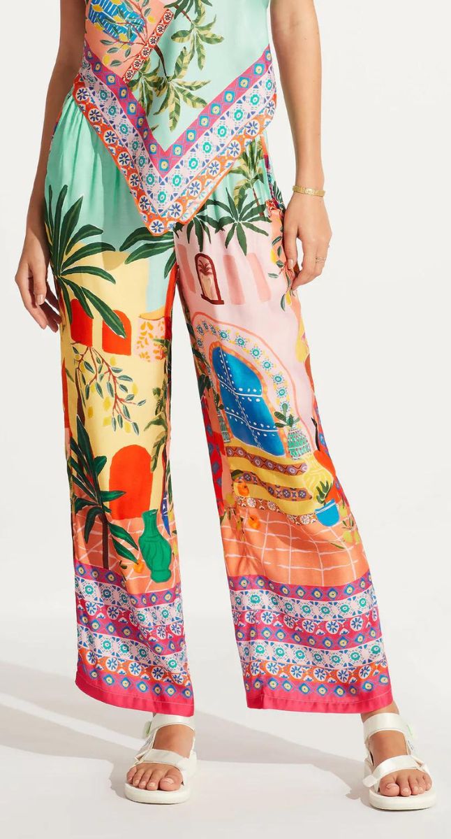 Seafolly On Vacation On Vacation Silk Pant