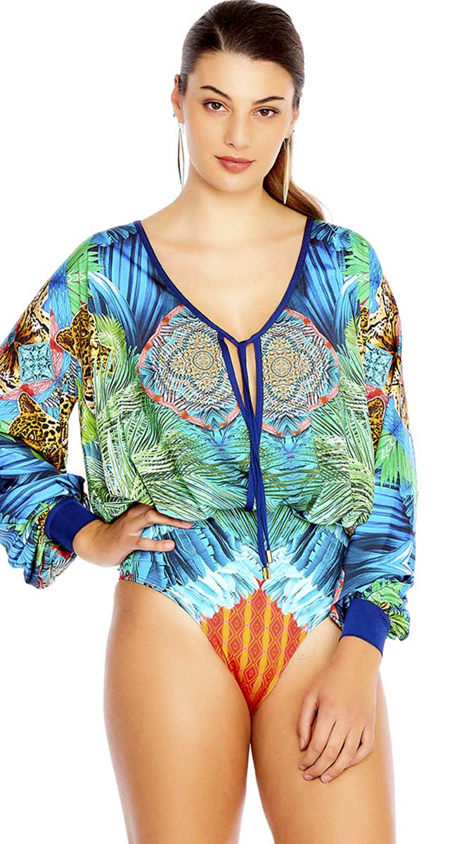 Aqua Blu Instinct Euphoria One Piece Swimsuit