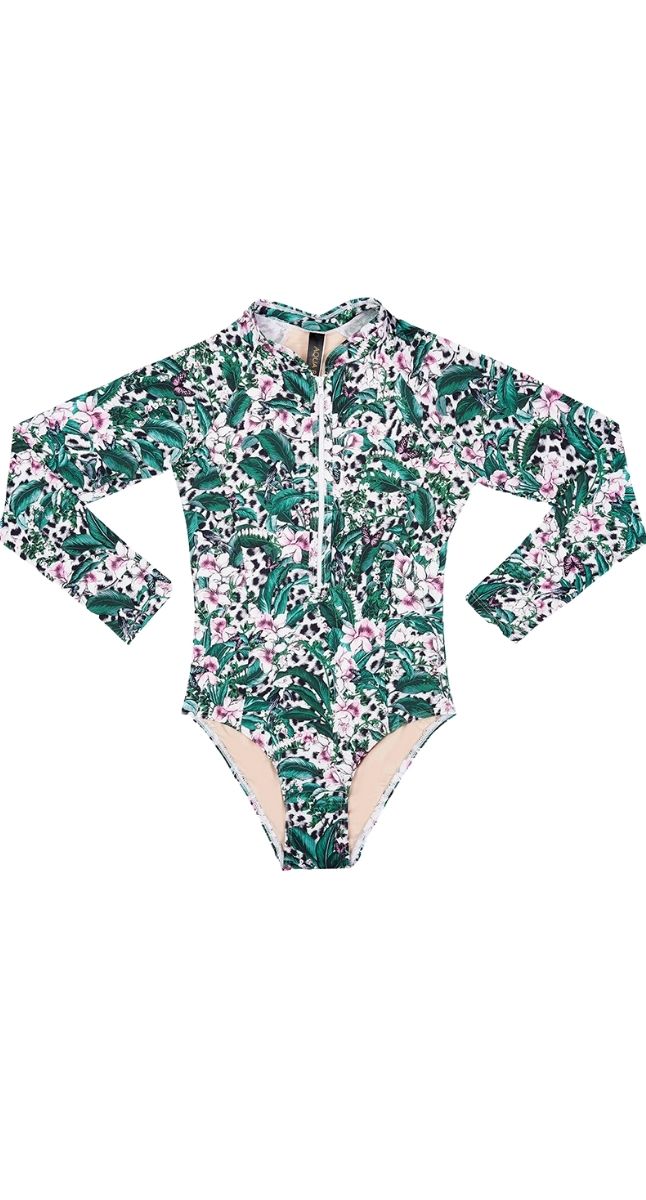 Aqua Blu Kids Lily Long Sleeve One Piece