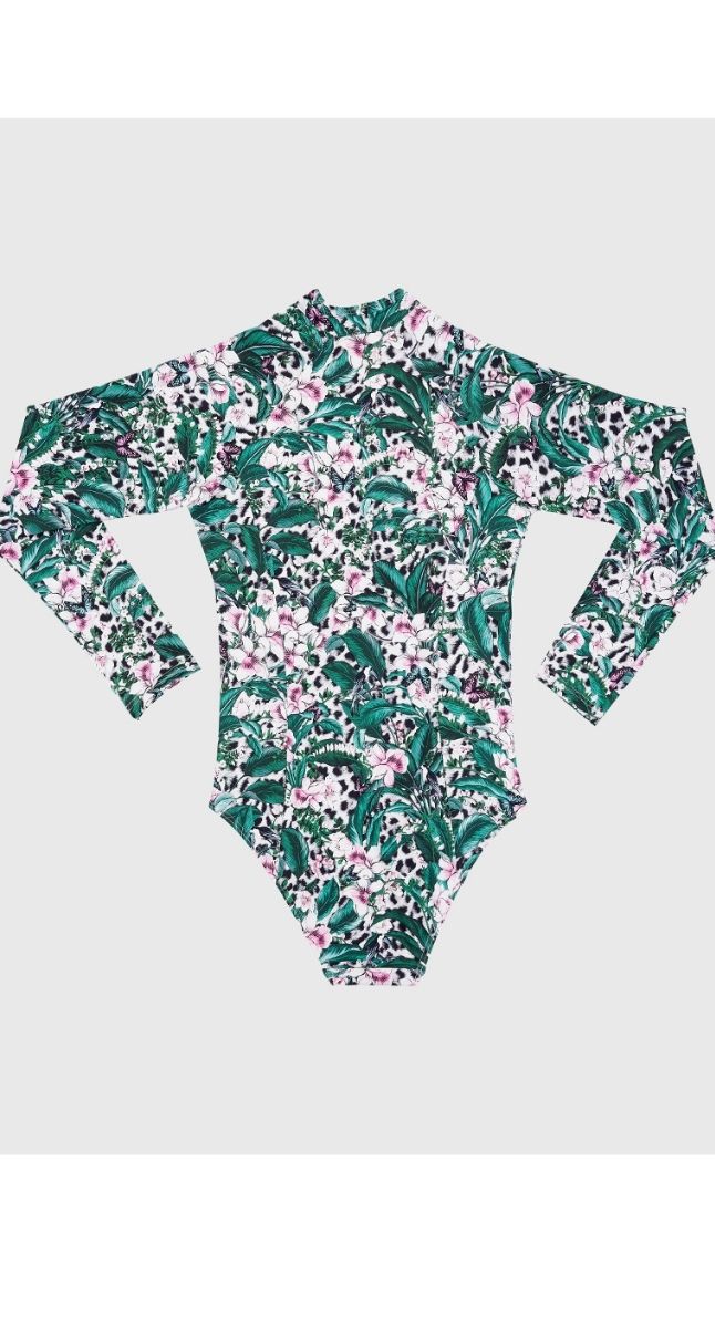 Aqua Blu Kids Lily Long Sleeve One Piece