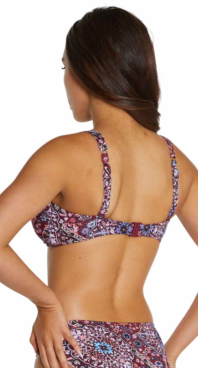 Baku Galapagos B-D Square Bra Bikini Top
