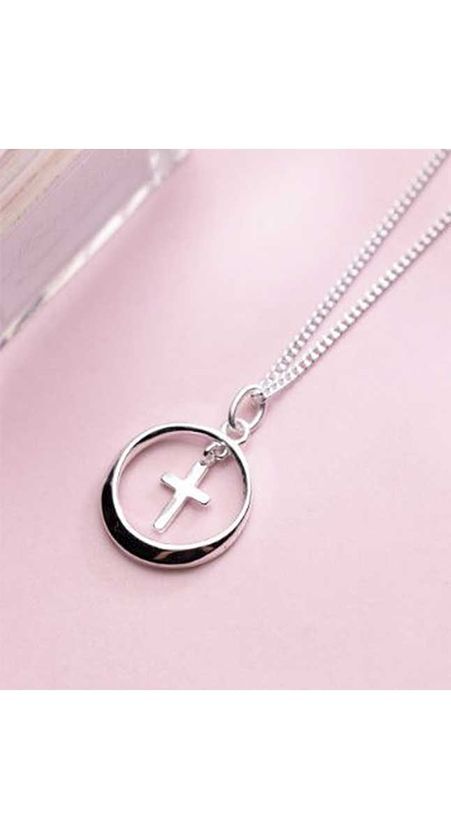 Aegeanblue Circle of Faith Necklace