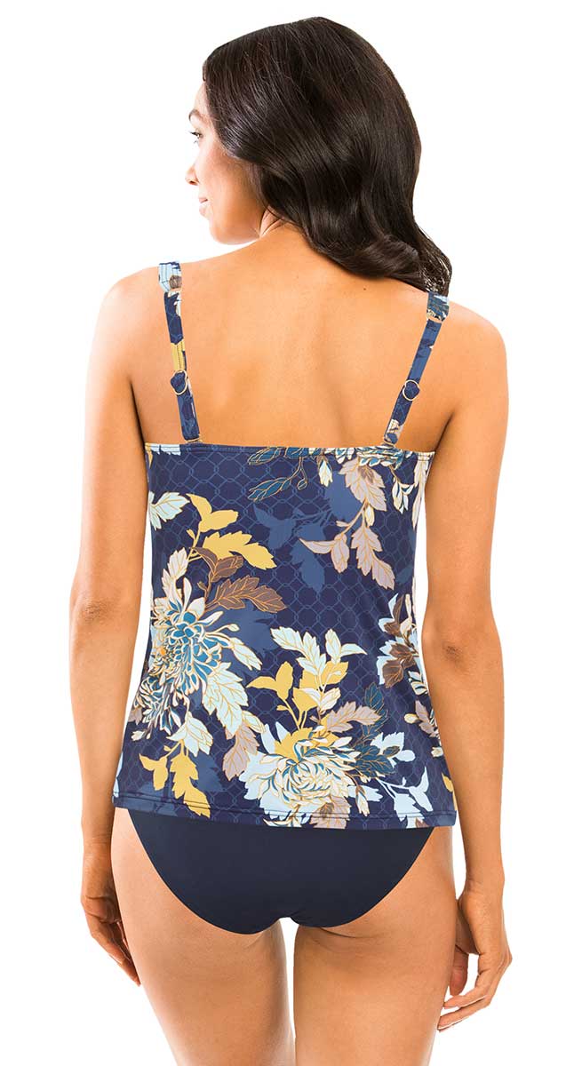 Jets Elements DD-E Cup Fitting Banded Tankini Singlet Top