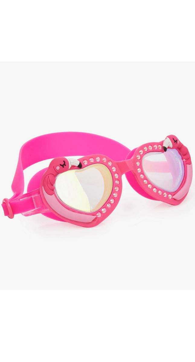Bling 2o Flock Of Fab (Flock8G) - Pink Feather Swim Goggles