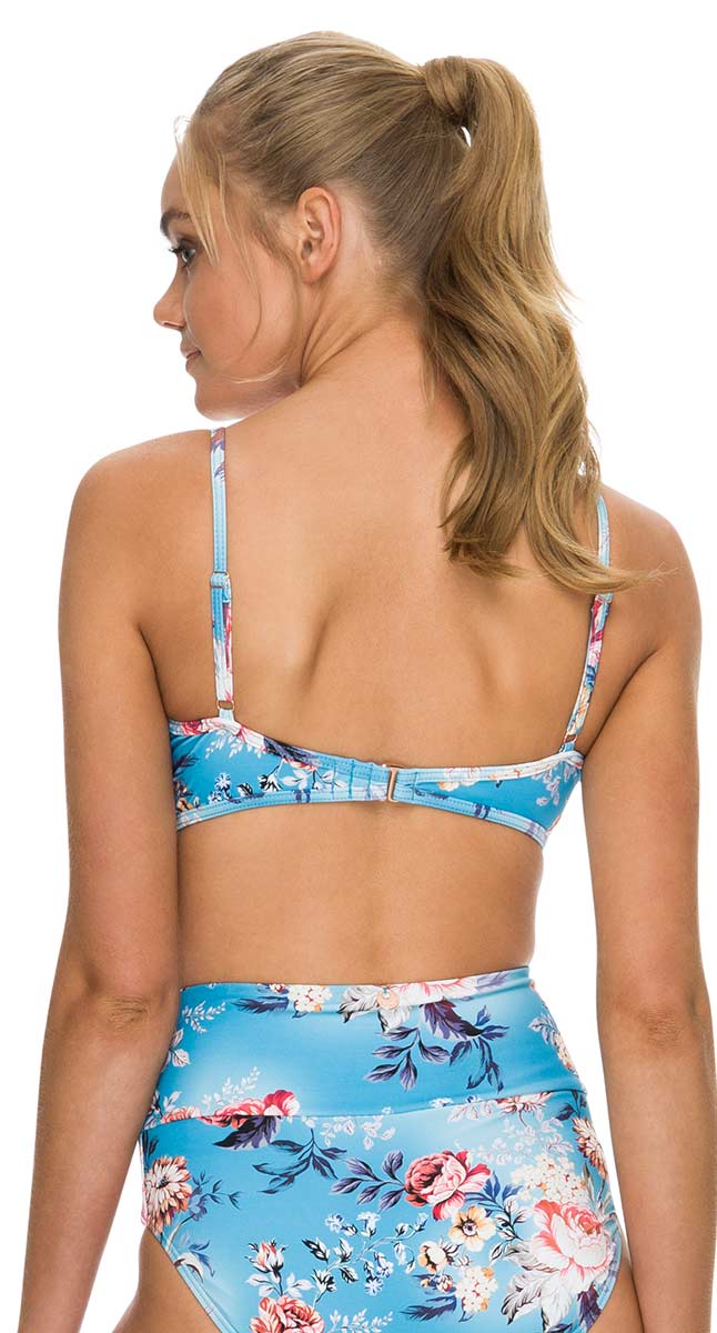 Sunseeker Portabello Cross Front Bralette Bikini Top