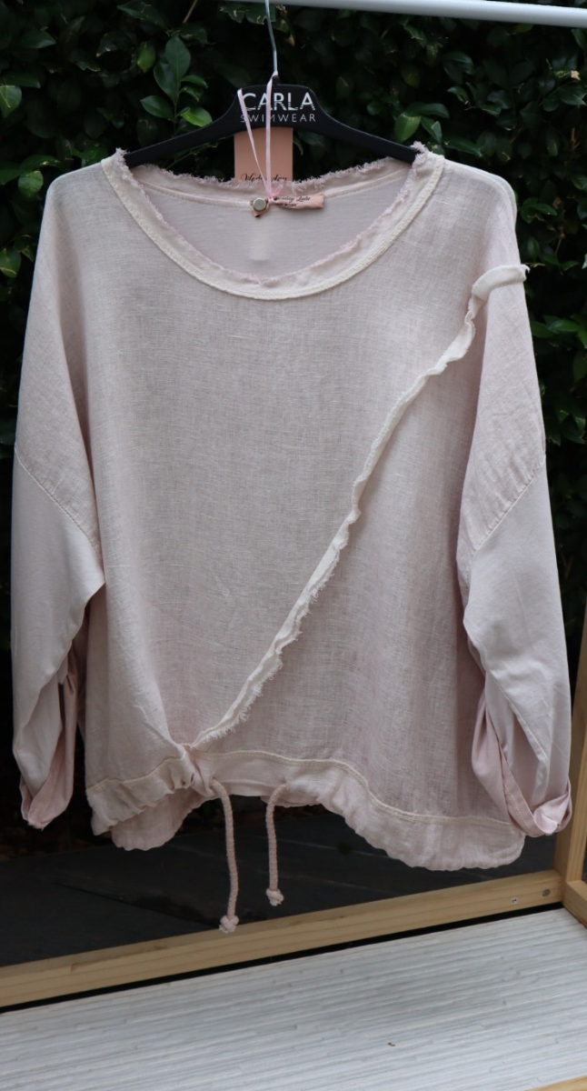 Your Favourite Drawstring Top - Made in Italy
